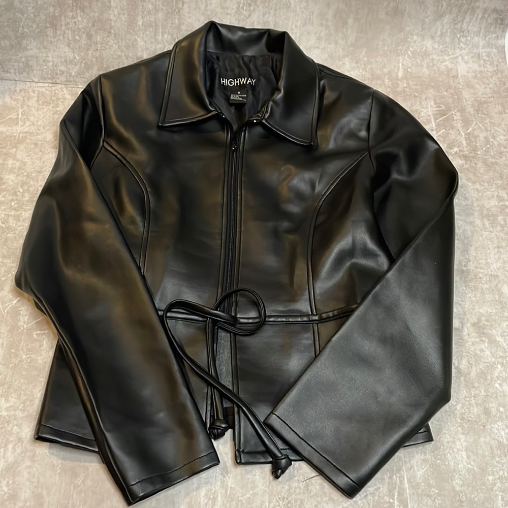 Highway Faux Leather Jacket